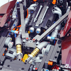 1:8 The Ultimate McLaren W1 | Black & Red Chameleon Paint Edition | Shipped in Original Gift Box (4200+ PCS)