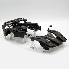 1:8 Pagani Zonda R | Matte Black Paint Italian Hypercar (3300+ PCS)