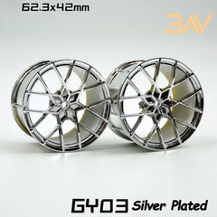 1:8 Supercar Custom Wheels (4-pack)