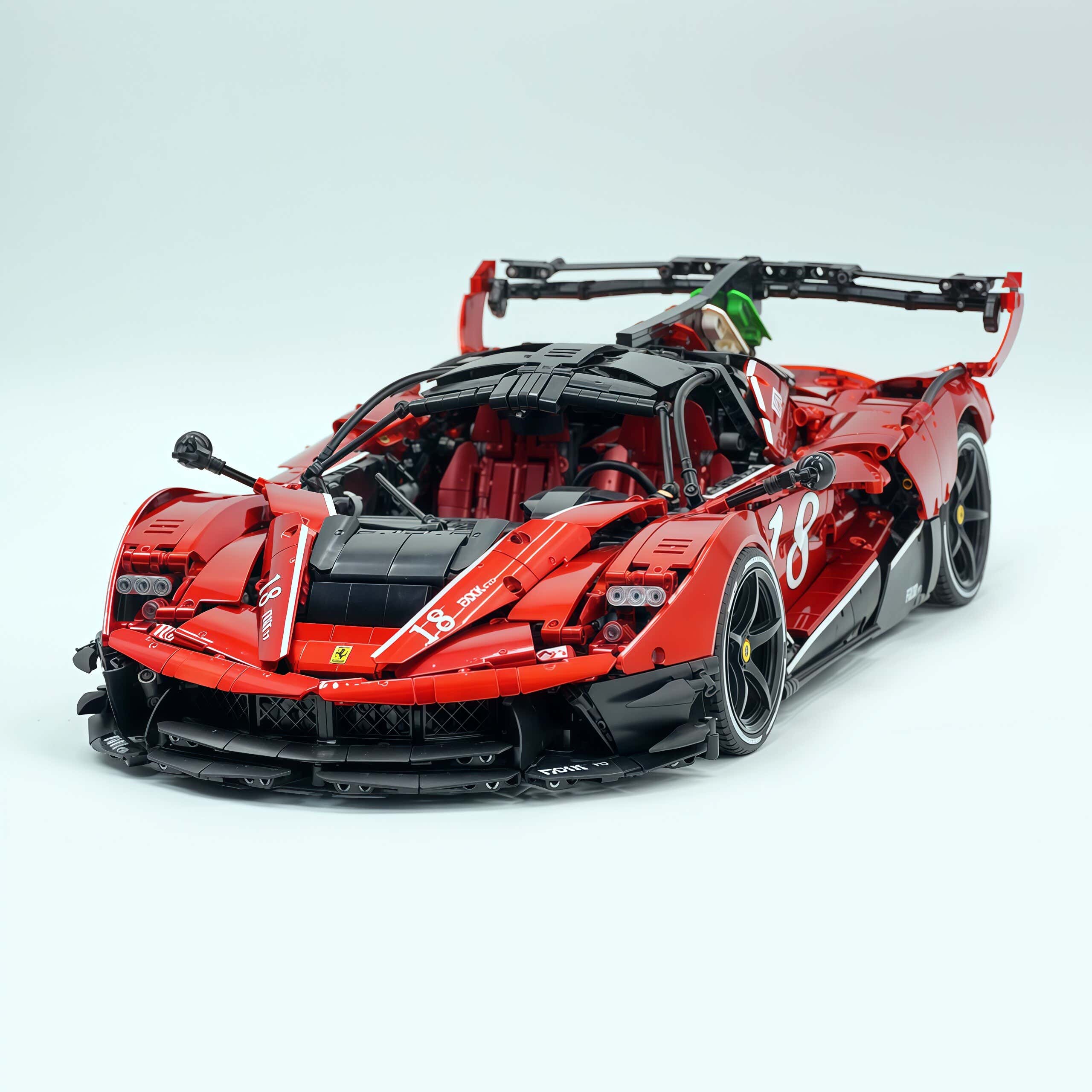 1:8 The Ultimate Italian Hybrid Hypercar EVO | Pearl Red Painting Ital