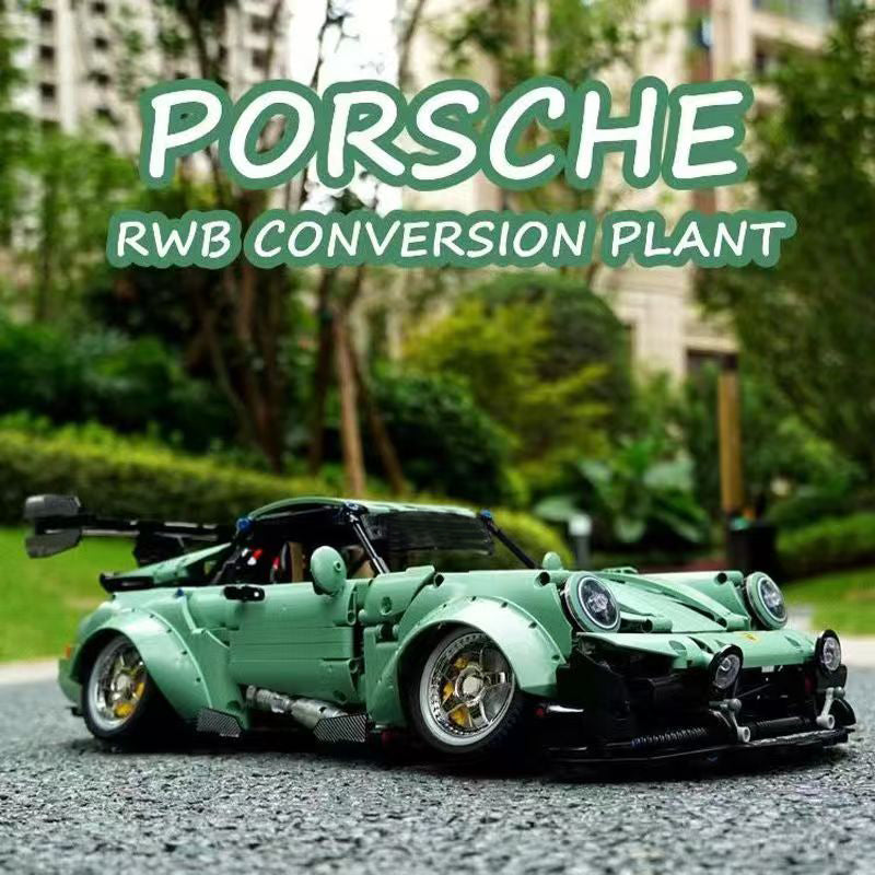 1: 10 Green Porsche 964, Limited Edition (2435 Pcs) - BAV BRICK