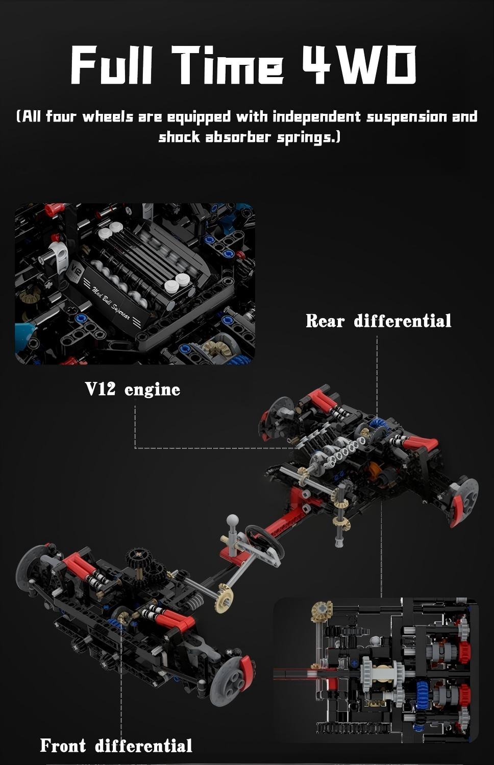 1:8 Lamborghini Centenario | Designed by Thijs de Boer (3842 PCS)