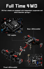 1:8 Lamborghini Centenario | Designed by Thijs de Boer (3842 PCS)