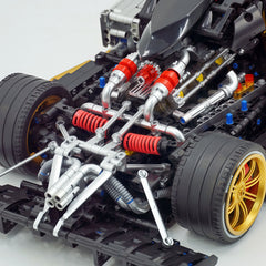1:8 Pagani Zonda R | Sliver Paint Italian Hypercar (3300+ PCS)