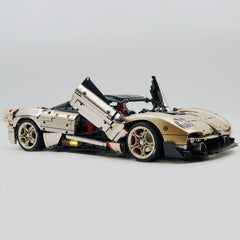 El superdeportivo Pagani Utopia definitivo a escala 1:8 | Edición limitada V12 italiano exótico dorado champán (3314 piezas)