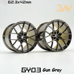 1:8 Supercar Custom Wheels (4-pack)