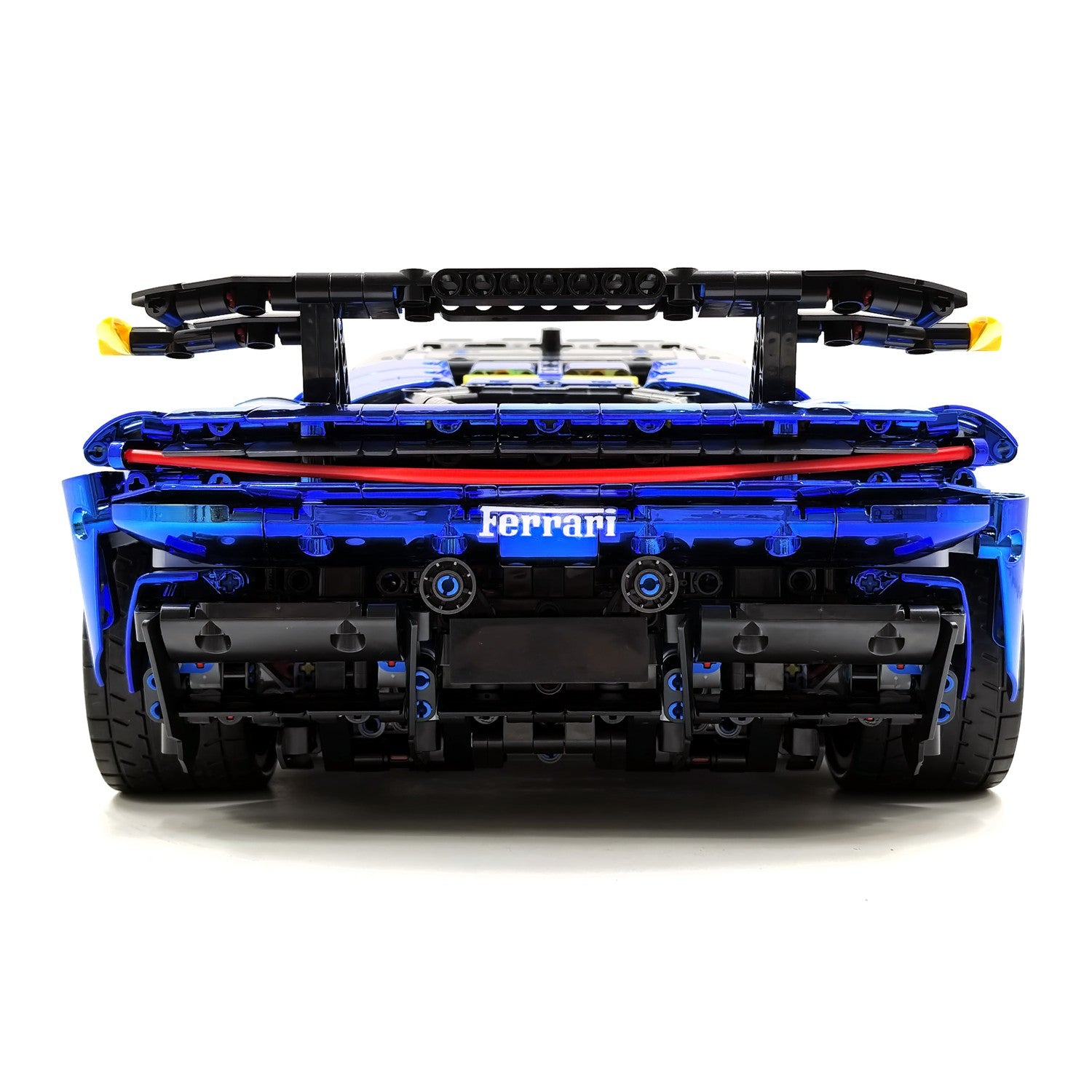 1:8 Ferrari SF90XX Royal Blue Plating Limited Color, The Ultimate Supercar, More Than 12 Features Restored(4100 Pcs)