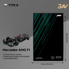 Car Display Frame for LEGO TECHNIC MERCEDES AMG F1 42171