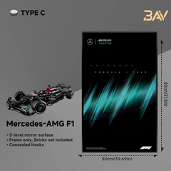 Car Display Frame for LEGO TECHNIC MERCEDES AMG F1 42171