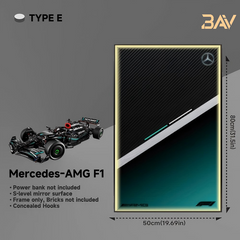 Car Display Frame for LEGO TECHNIC MERCEDES AMG F1 42171