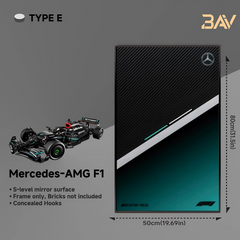 Car Display Frame for LEGO TECHNIC MERCEDES AMG F1 42171