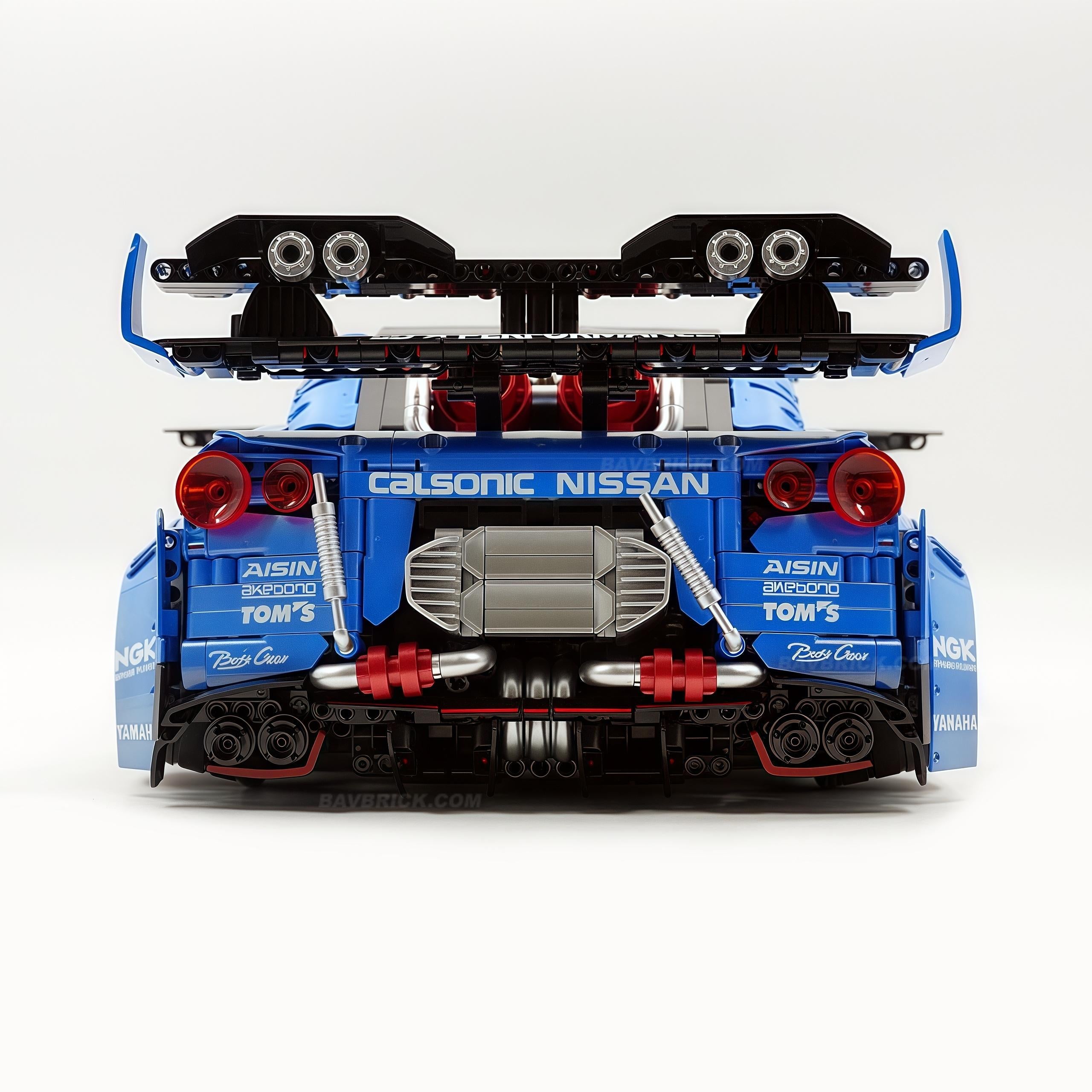 1:8 Nissan GT-R R35 Widebody Blue-plated custom Edition | Electroplated Beast | 3939+ PCS