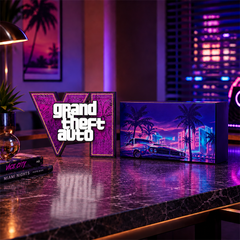Grand Theft Auto VI Peripheral Series | Desktop/Wall Lighting Decoration Set (553 PCS)