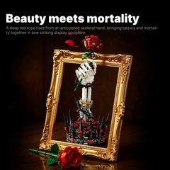 Skeletal Hand Rose Sculpture | 1,613 PCS