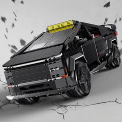 Remote Controlled Futuristic Cyber Utility Truck with Omniwheel Drift(1578pcs)