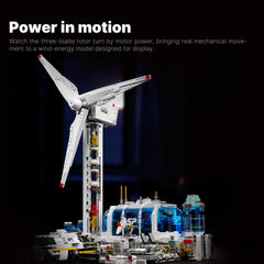 Motorised Wind Turbine Station | 2,884 PCS
