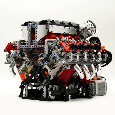 The Ultimate F488 V8 ENGINE (2717 PCS) | BAV BRICK