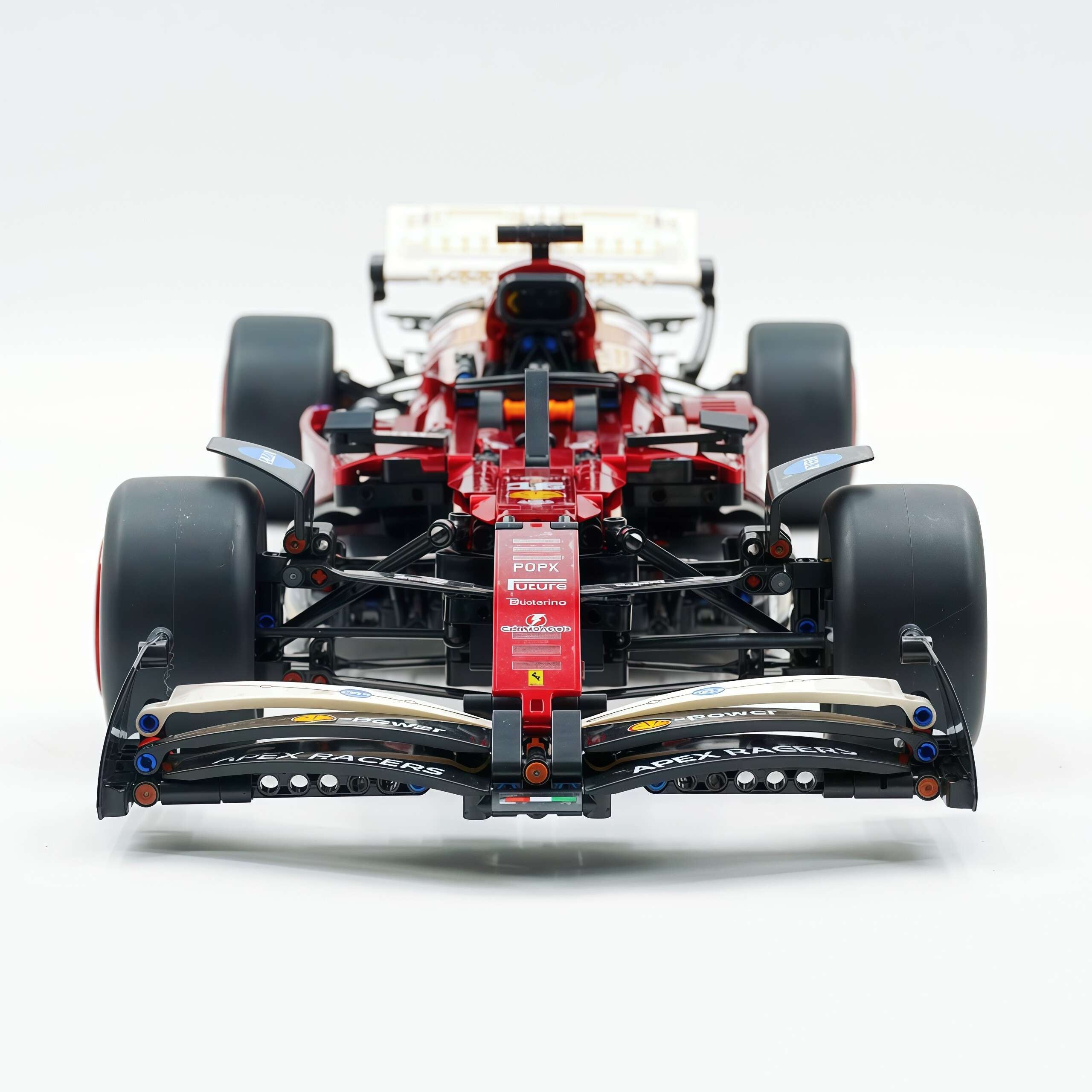 1:8 Ferrari SF-25 F1 Car | Custom Painted Burgundy Edition (1900pcs) - BAV BRICK