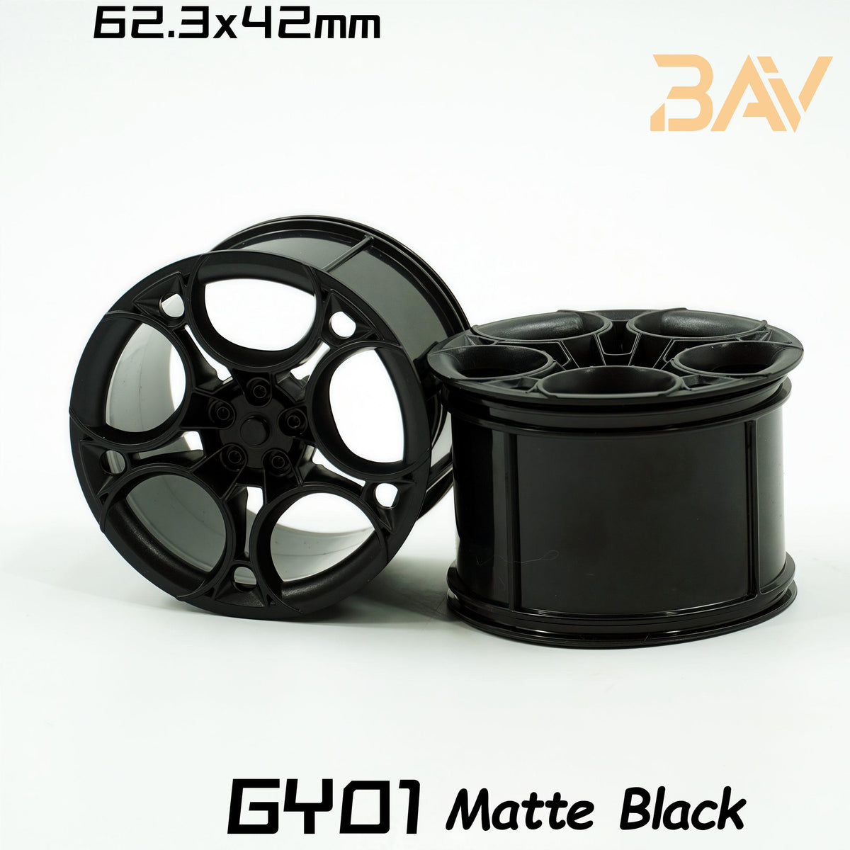 1:8 Supercar Custom Wheels (4-pack)