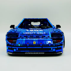 1:8 The Ultimate Ferrari F40 Supercar | LB Style Electroplated Mirror Royal Blue Edition (4026 PCS)