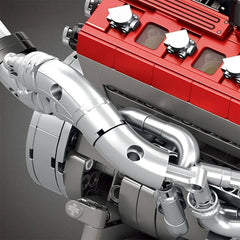 Motorised High-Revving V8 Italian Engine |  Performance Engine Engineering | 1100 PCS - BAV BRICK