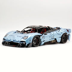 1:8 The Ultimate Pagani Utopia Supercar | Customized Electroplating Tiffany Blue V12 Italian Exotic (3314pcs)