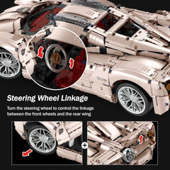 1:8 Pagani Utopia | Rose Gold Masterpiece | 3428+ PCS