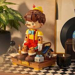 Pinocchio Building Blocks | Classic Fairy Tale Puppet Model