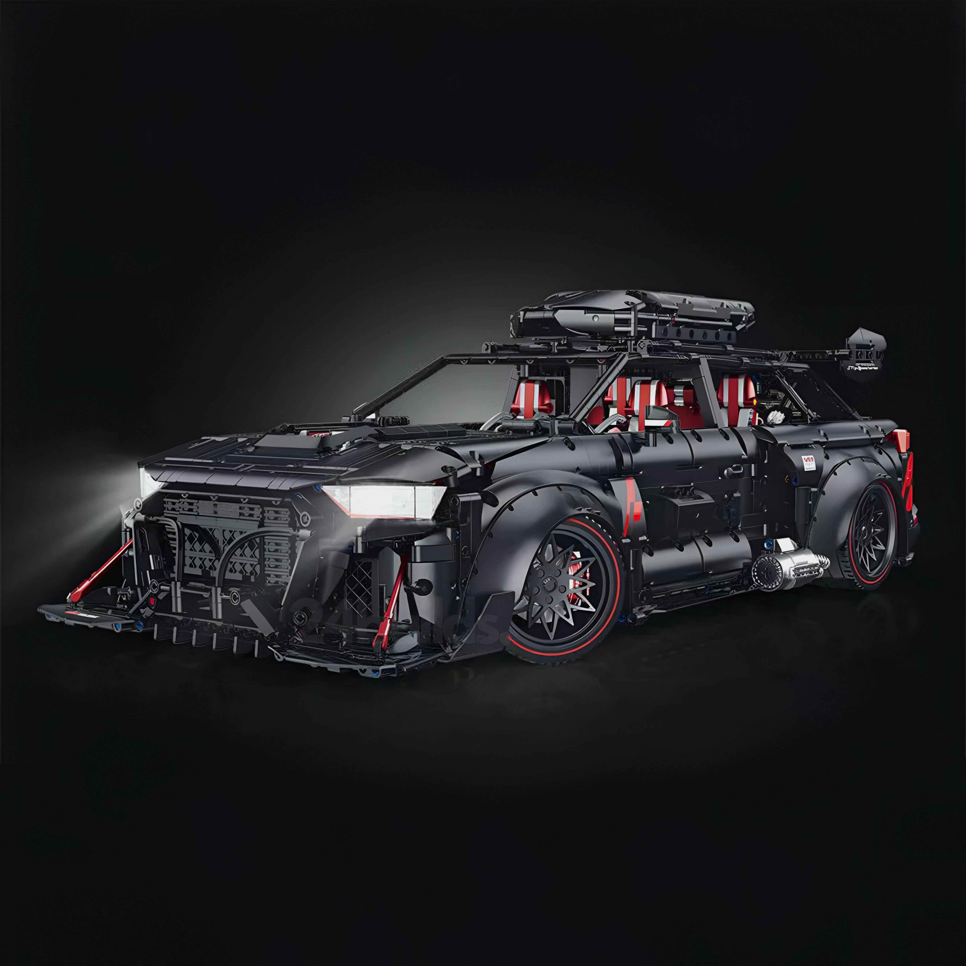 1:8 Audi RS6 Quattro Widebody Wagon | Matte Black Power | 4189+ PCS