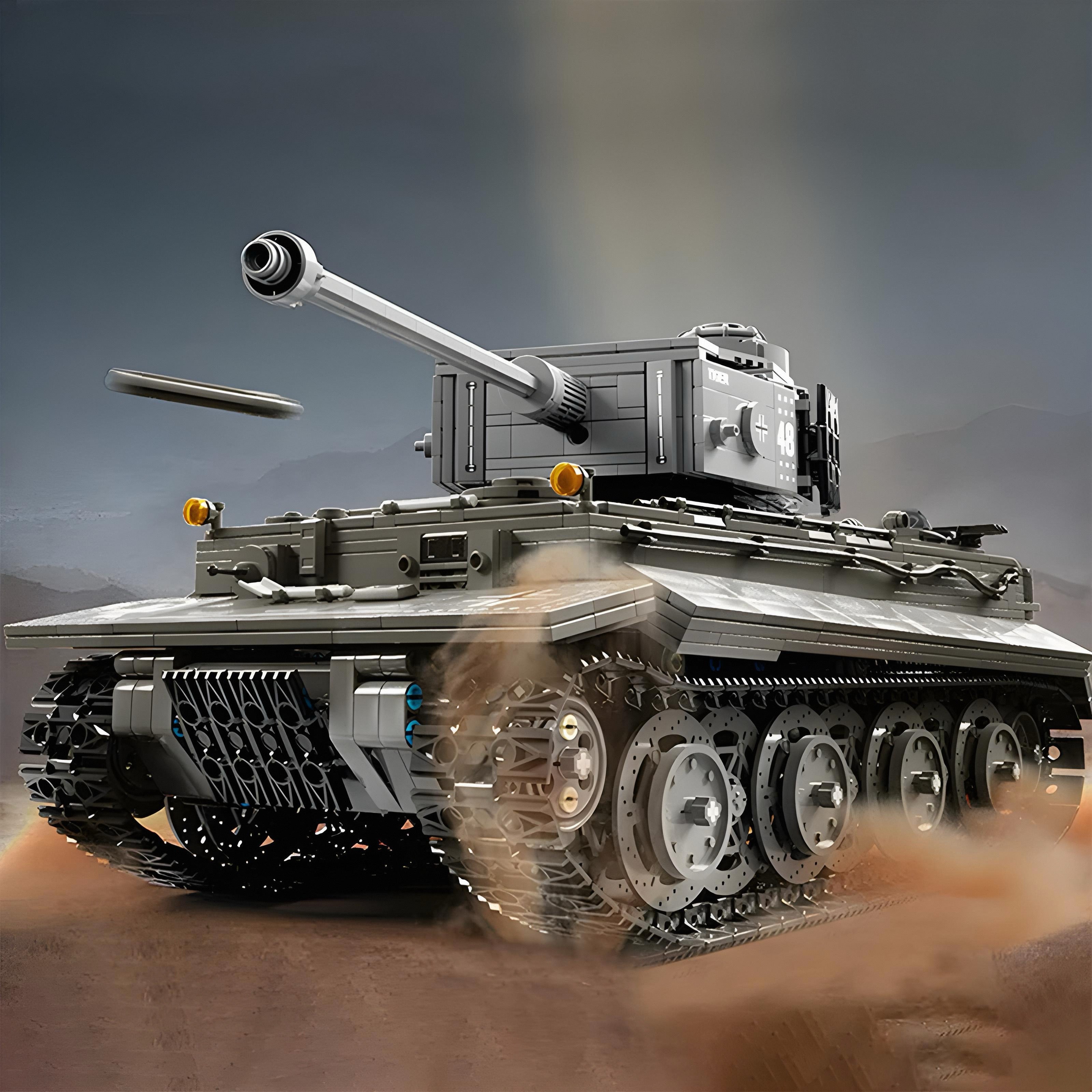 REMOTE CONTROLLED TIGER TANK (2236 PCS)