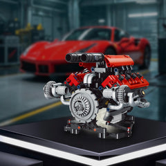 Motorised V8 Engine  | 1:24 Scale | 664 PCS