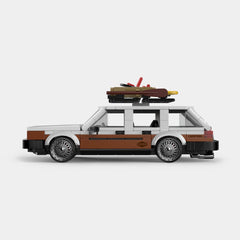 Volkswagen Santana 80s German Wagon Sleeper with Container Display Case(457 PCS)
