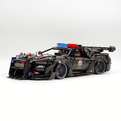 1:8 American Muscle Police Car Pearlescent Black Limited Edition | The Ultimate RC Collector’s Item (3975 PCS)