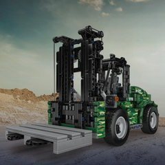 Remote-Controlled Heavy Duty Military Camo Forklift | 1312pcs