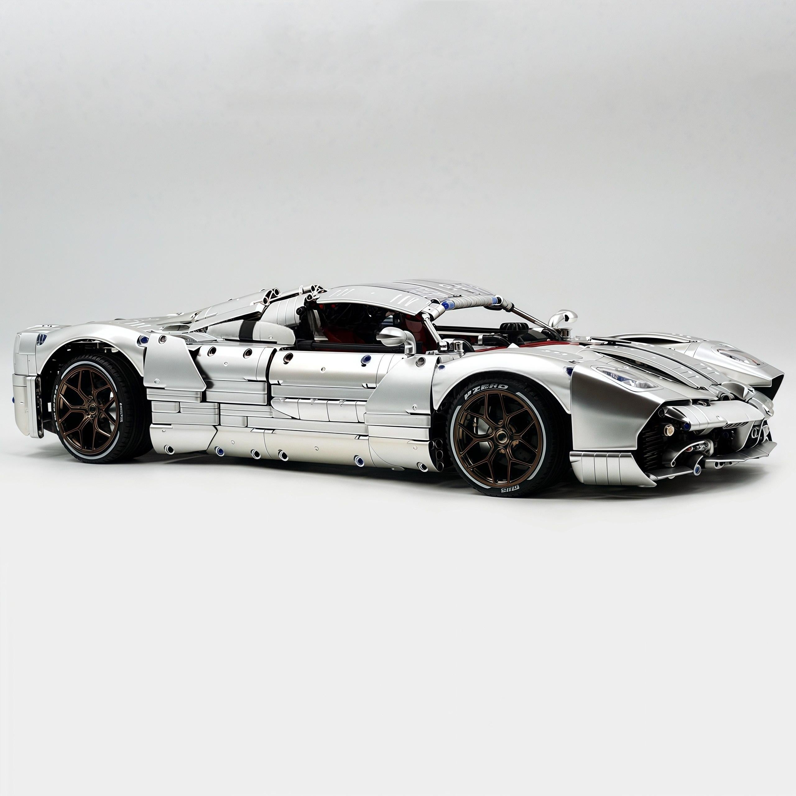 1:8 Pagani Utopia | Sliver Masterpiece | 3428+ PCS