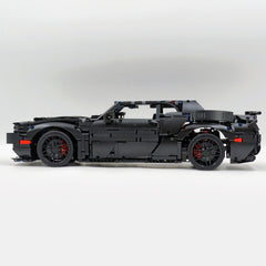 1: 8 Dodge Challenger, Black Samurai Customized Version (3300+Pcs)