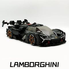 1: 8 Lamborghini Terzo Millennio, Matte Black Customized Edition(3492 Pcs)