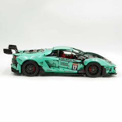 1:8 Lamborghini Aventador SVJ LBWK | Baked Enamel Mint Green Limited Bull Widebody Supercar (4990+ PCS)