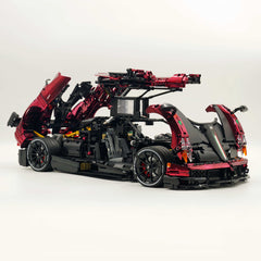 1: 8 Pagani Huayra BC Mirror Electroplating Customized Ultimate Edition (4708 Pcs)