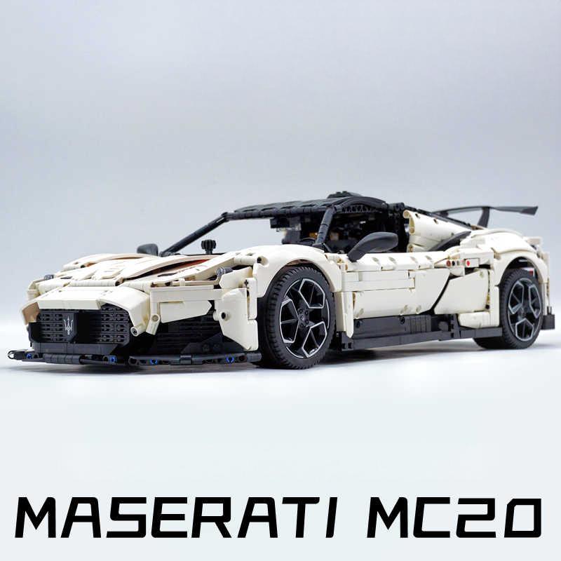 1:8 Maserati MC20 | White and Black Custom Edition (3500+ PCS)
