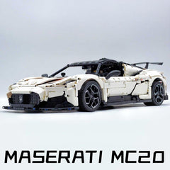 1:8 Maserati MC20 | White and Black Custom Edition (3500+ PCS)