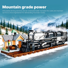 American Articulated Steam Locomotive | 1270+ PCS