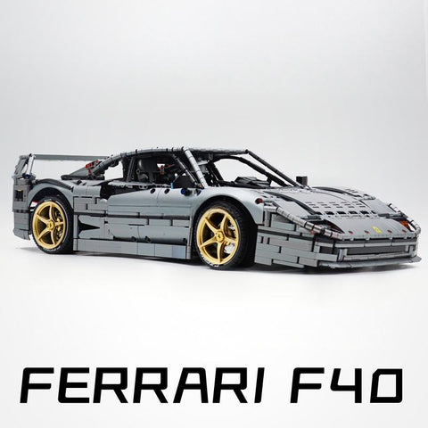 1:8 The Ultimate Ferrari F40 Supercar, RWB White Custom Edition (4026
