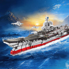Shandong Aircraft Carrier  | Modern Naval Air Power | 2297 PCS - BAV BRICK