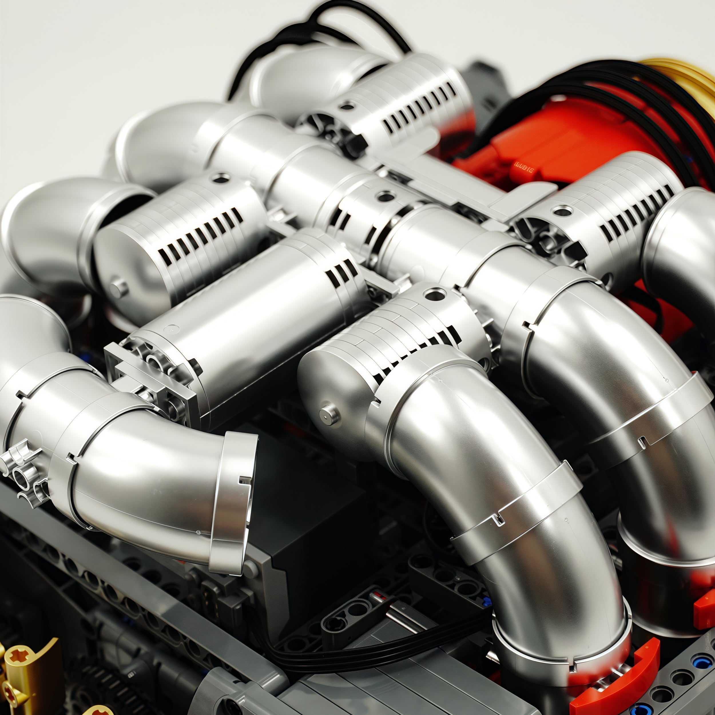 MOTEUR FLAT 6 MOTORISÉ (2376 PCS)