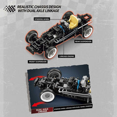 1953 Retro Formula 1 Racing Car F-500 Model Set (1809 PCS)