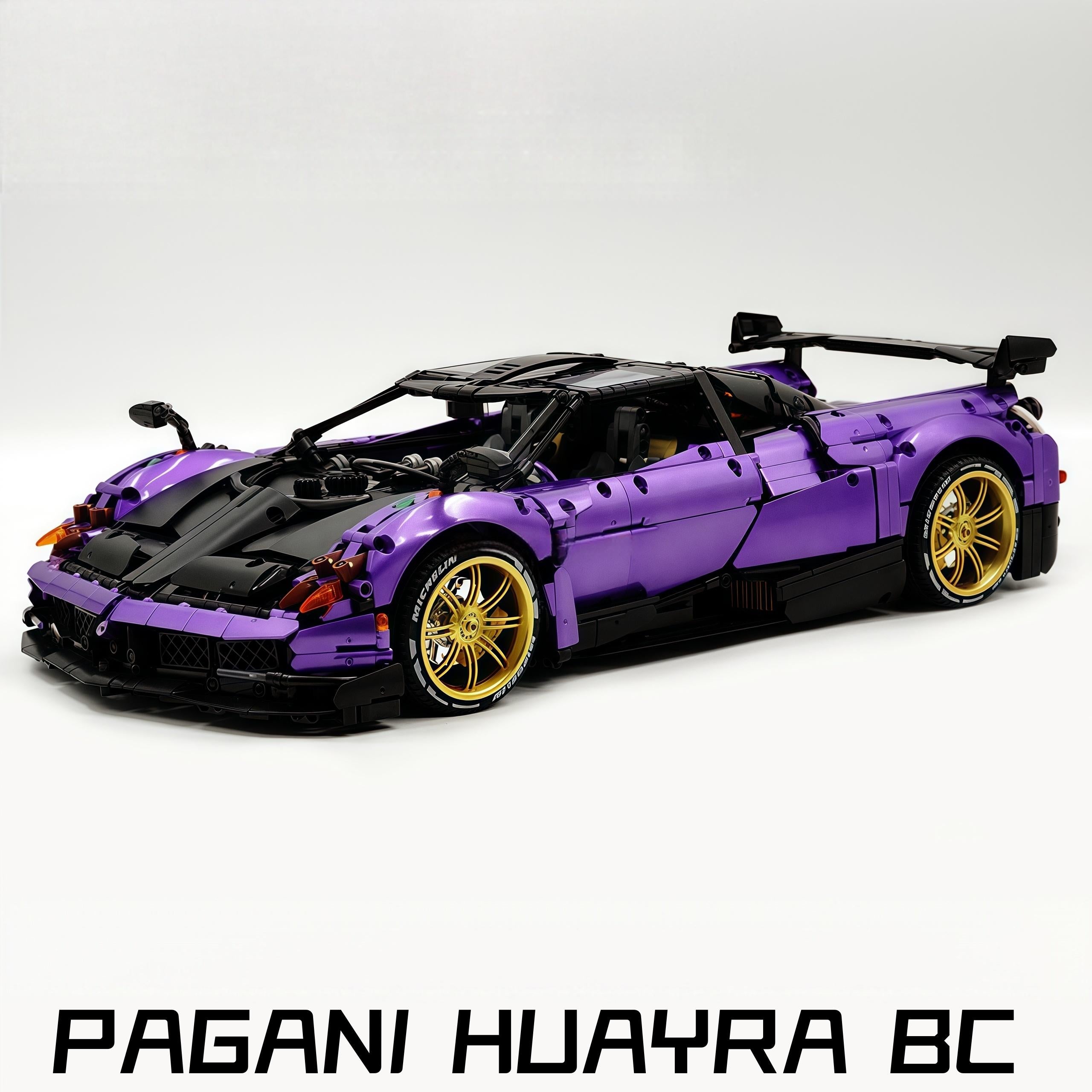 1: 8 Pagani Huayra BC Violet Paint finish Customized Ultimate Edition (4708 Pcs)