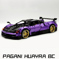 1: 8 Pagani Huayra BC Violet Paint finish Customized Ultimate Edition (4708 Pcs)