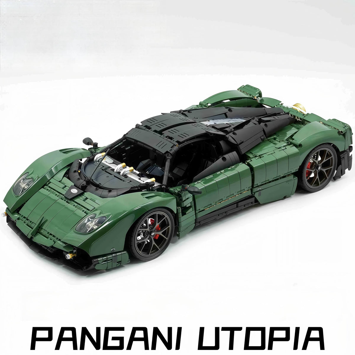 1:8 Pagani Utopia Custom Avocado Green Paint – The Ultimate V12 Italian Hypercar (4688 PCS)