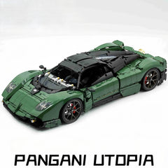 1:8 Pagani Utopia Custom Avocado Green Paint – The Ultimate V12 Italian Hypercar (4688 PCS)